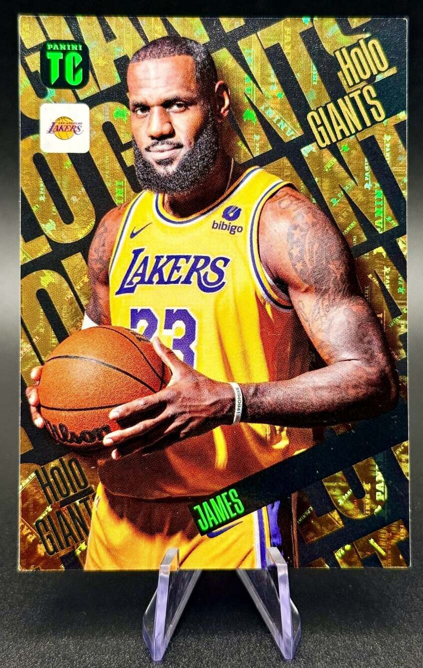 Panini Top Class LeBron James Holo Giants Trading Card